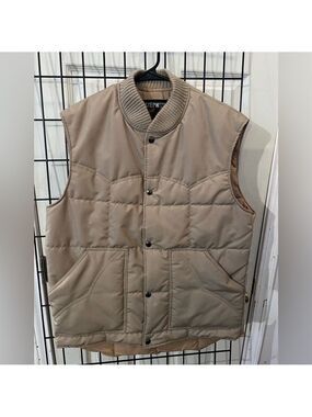 Vintage 70s Sears Quilted Vest